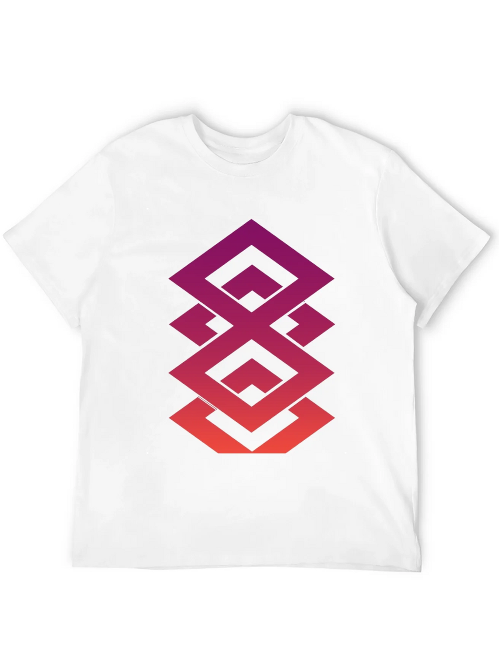 Geometric Gradient Tee - Modern Streetwear product image 11