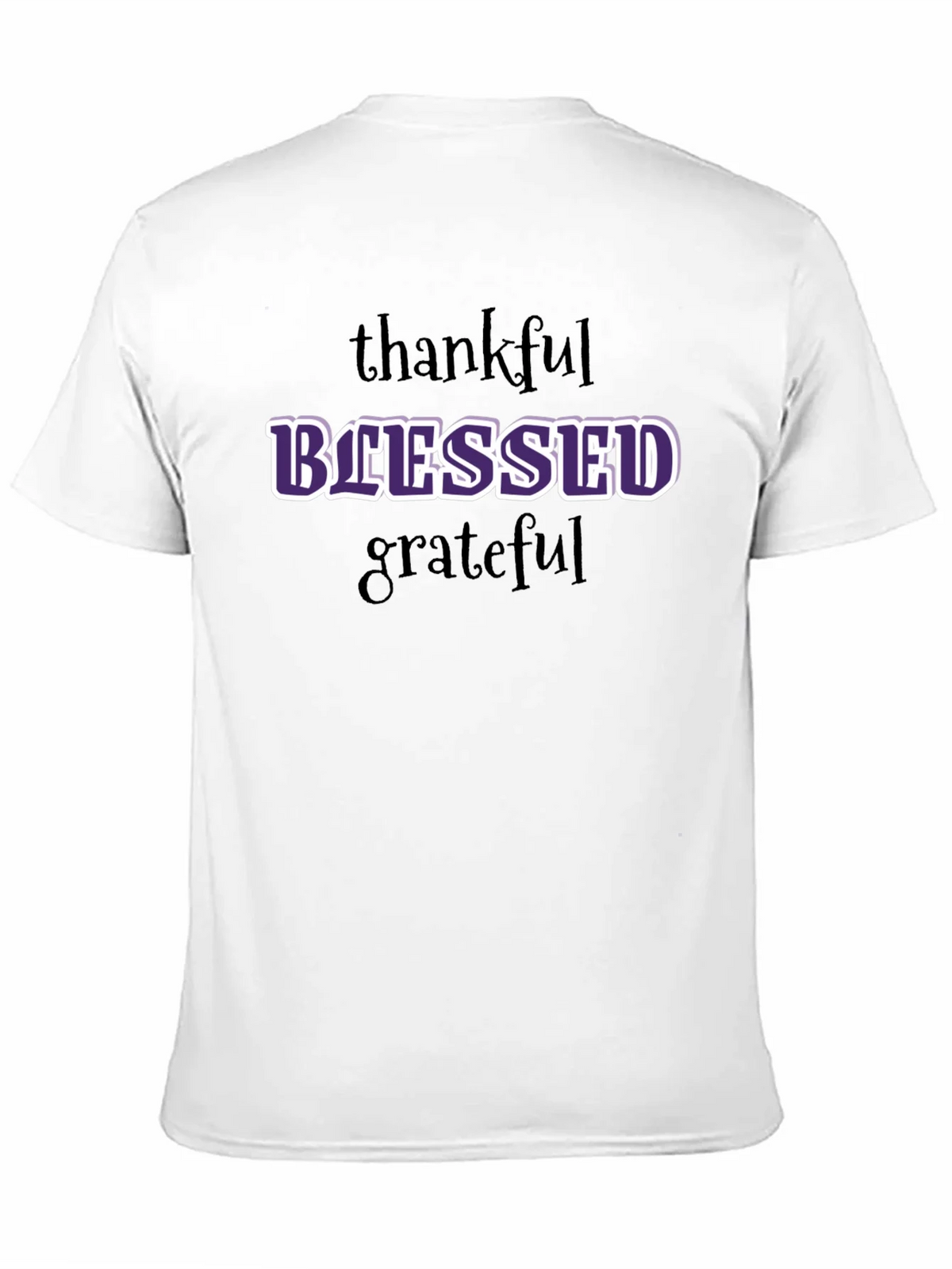Blessed Graphic T-Shirt - Thankful Grateful Everyday Style product image 10