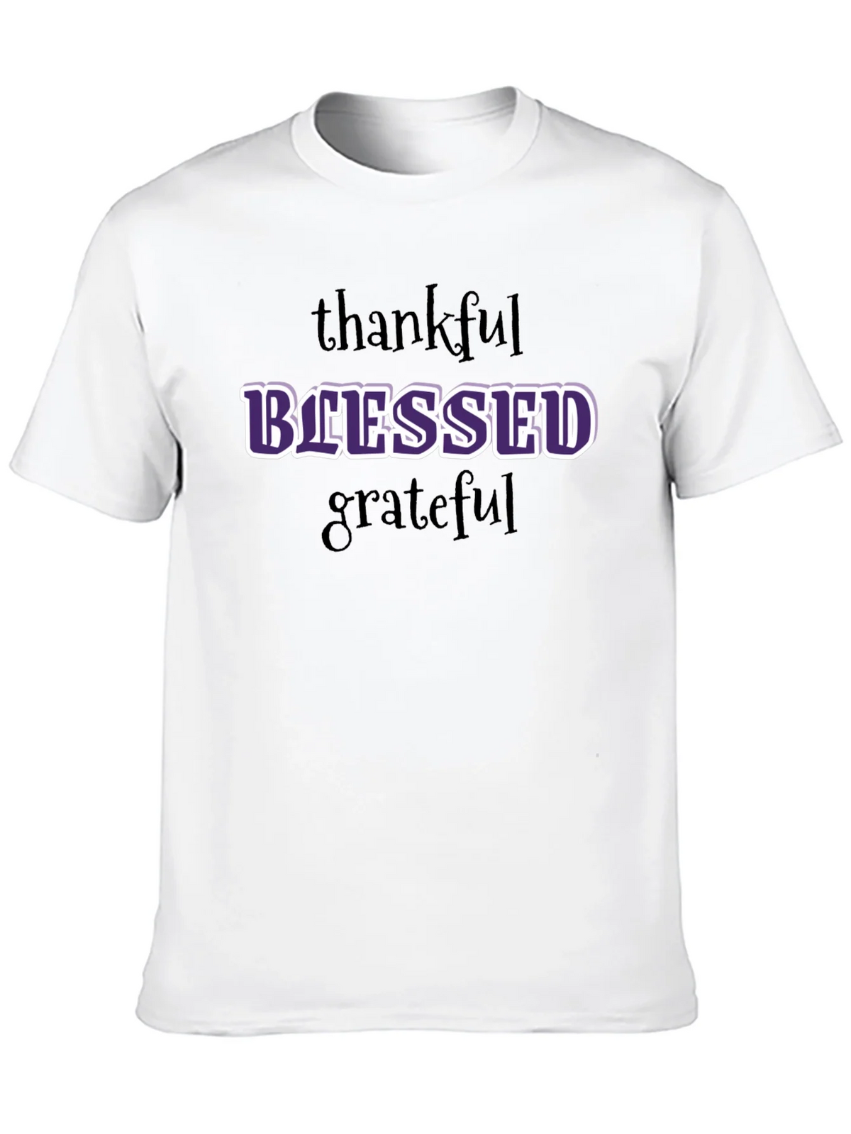 Blessed Graphic T-Shirt - Thankful Grateful Everyday Style product image 9