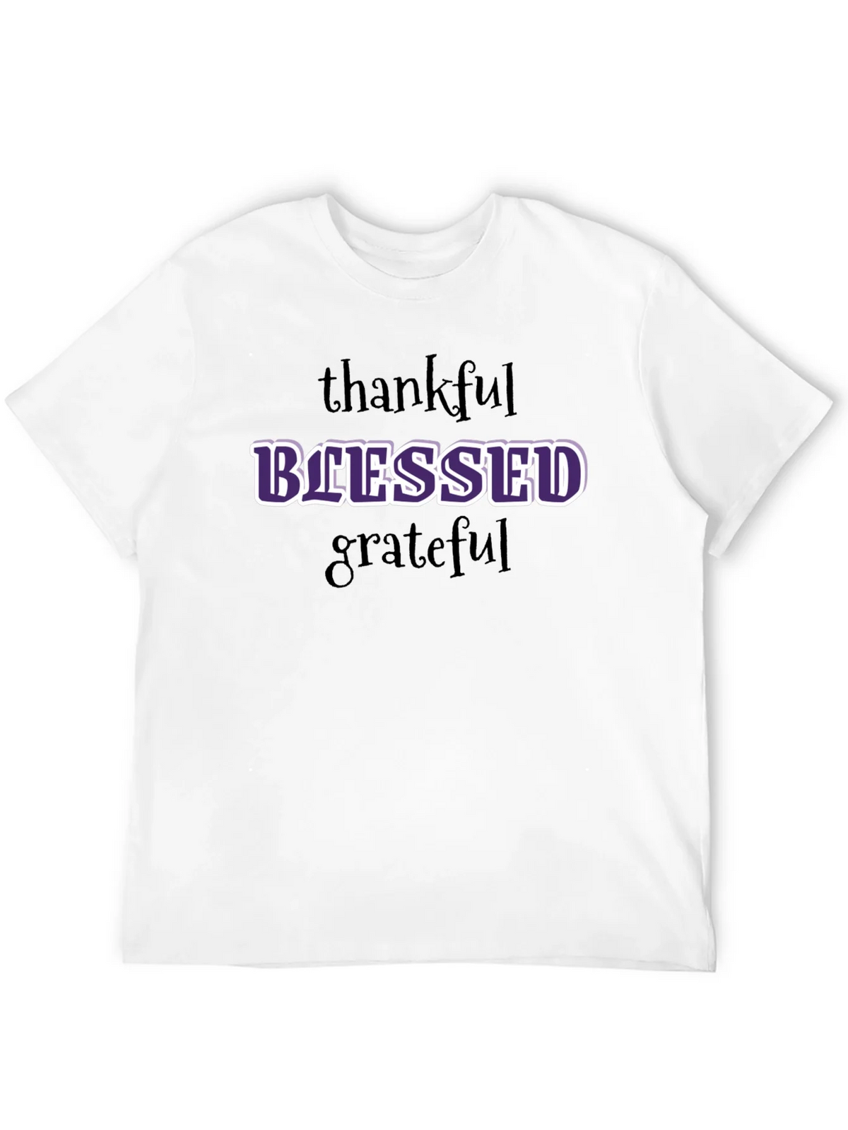 Blessed Graphic T-Shirt - Thankful Grateful Everyday Style product image 11