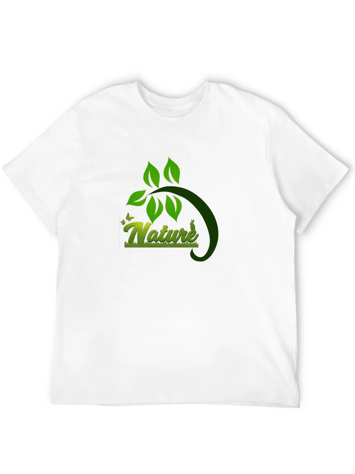 Nature Graphic Black T-Shirt - Eco Friendly Design product image 11