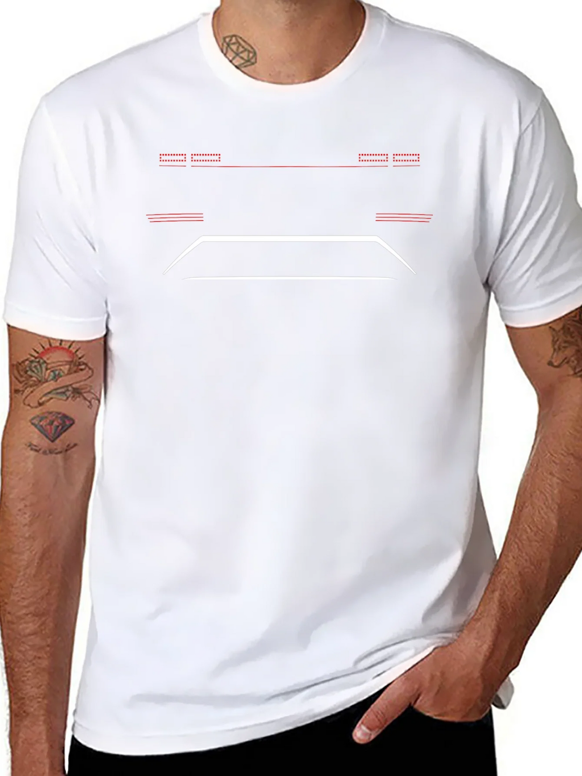 Retro Car Graphic Tee - Black Cotton Blend product image 7