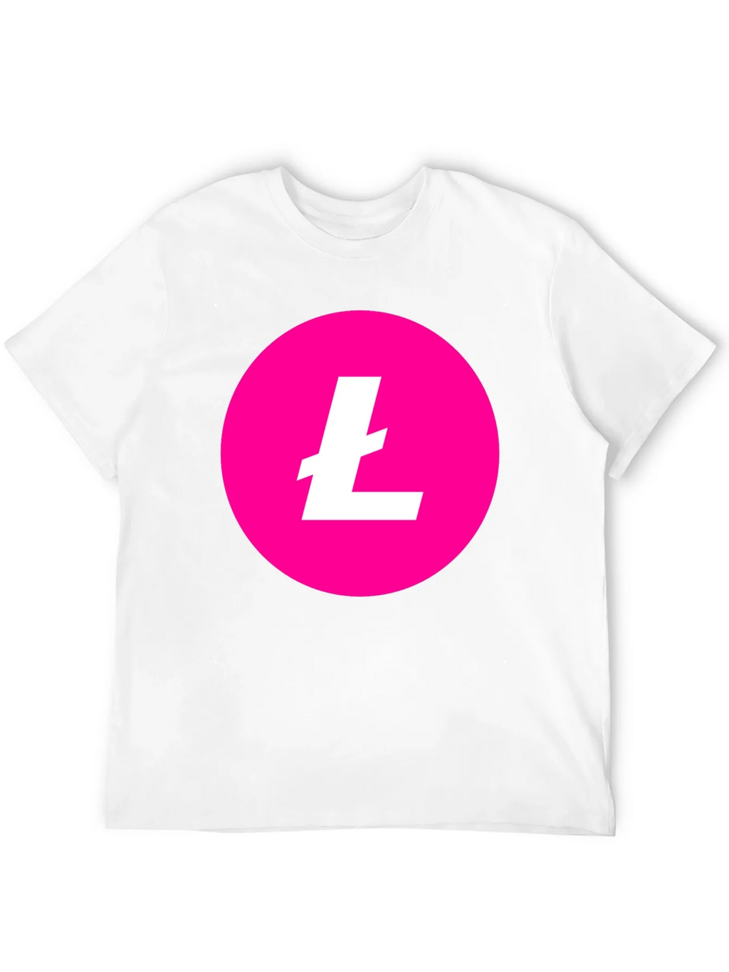 Litecoin Crypto T-Shirt - Pink & Black product image 11