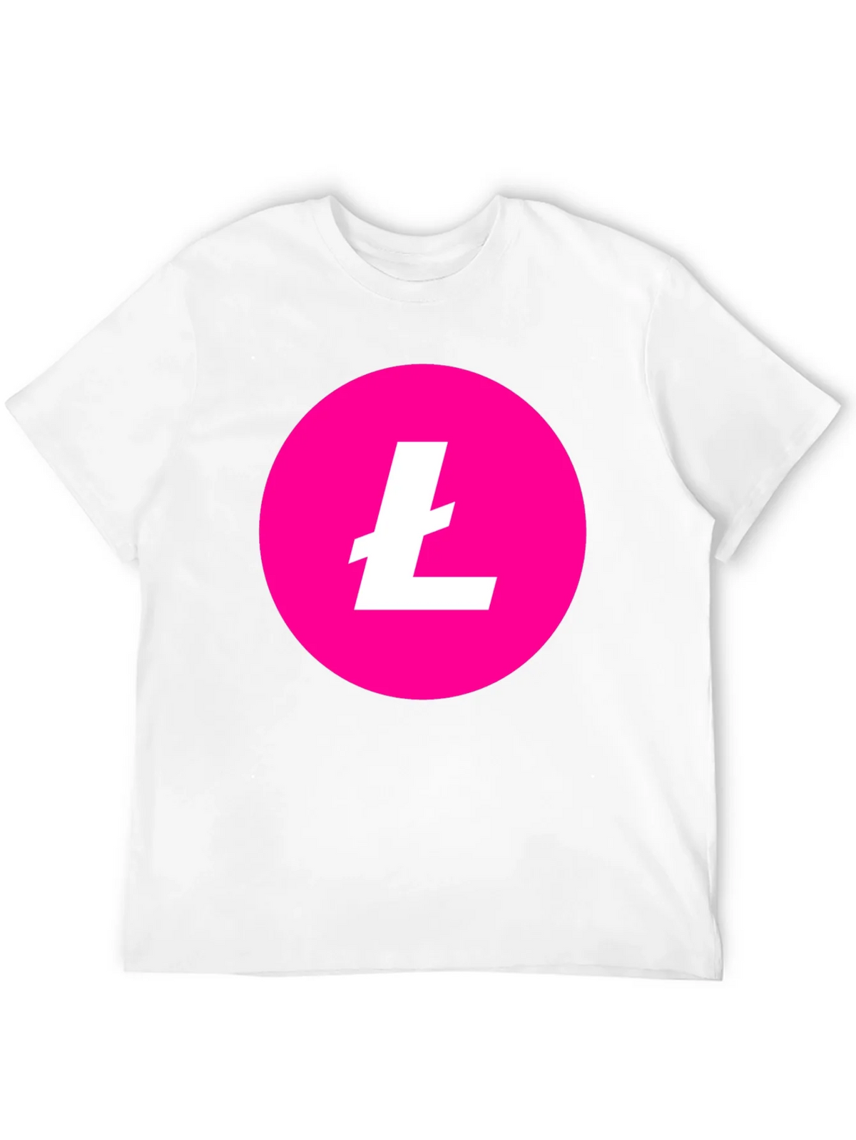 Litecoin Crypto T-Shirt - Pink & Black product image 11