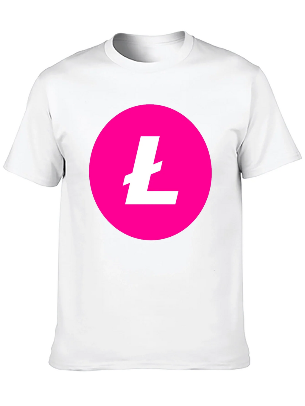 Litecoin Crypto T-Shirt - Pink & Black product image 9