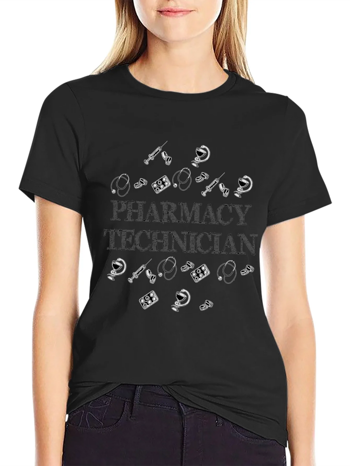 Pharmacy Technician T-Shirt - Medical Design product image 2