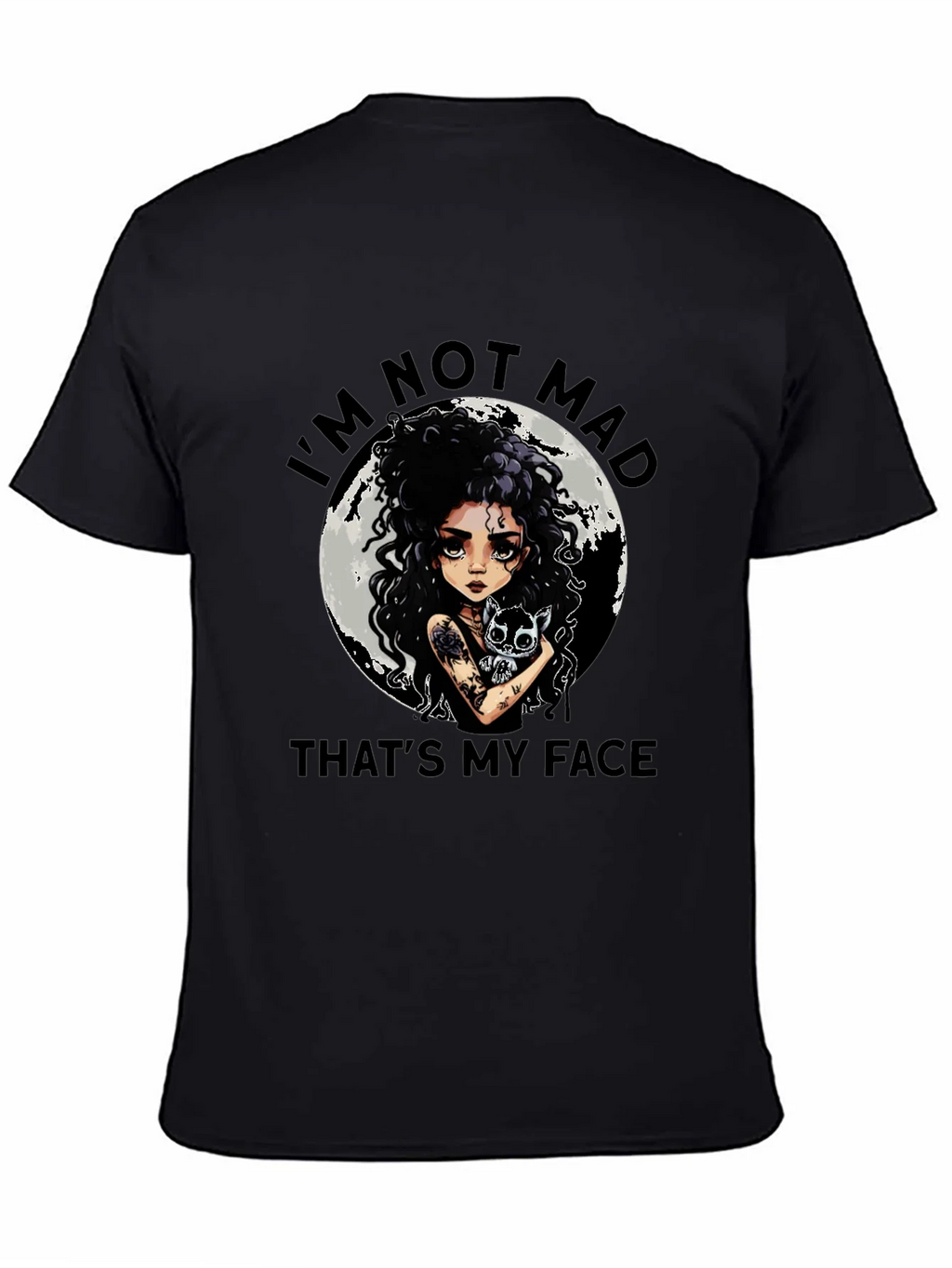 Im Not Mad Thats My Face Graphic Tee product image 4