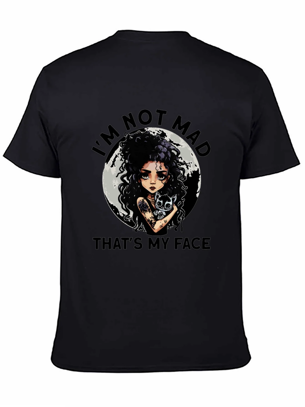 Im Not Mad Thats My Face Graphic Tee product image 4