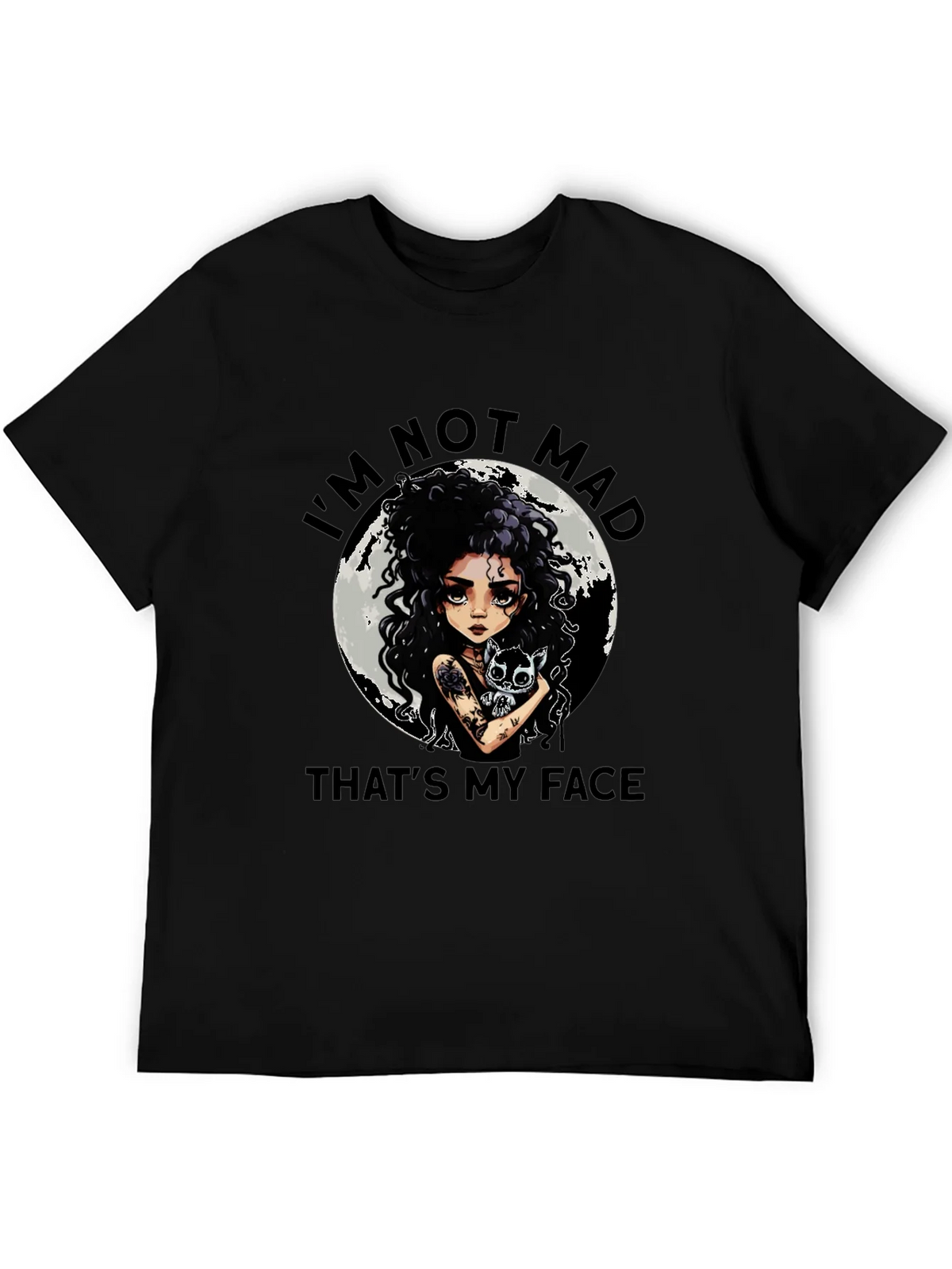 Im Not Mad Thats My Face Graphic Tee product image 5