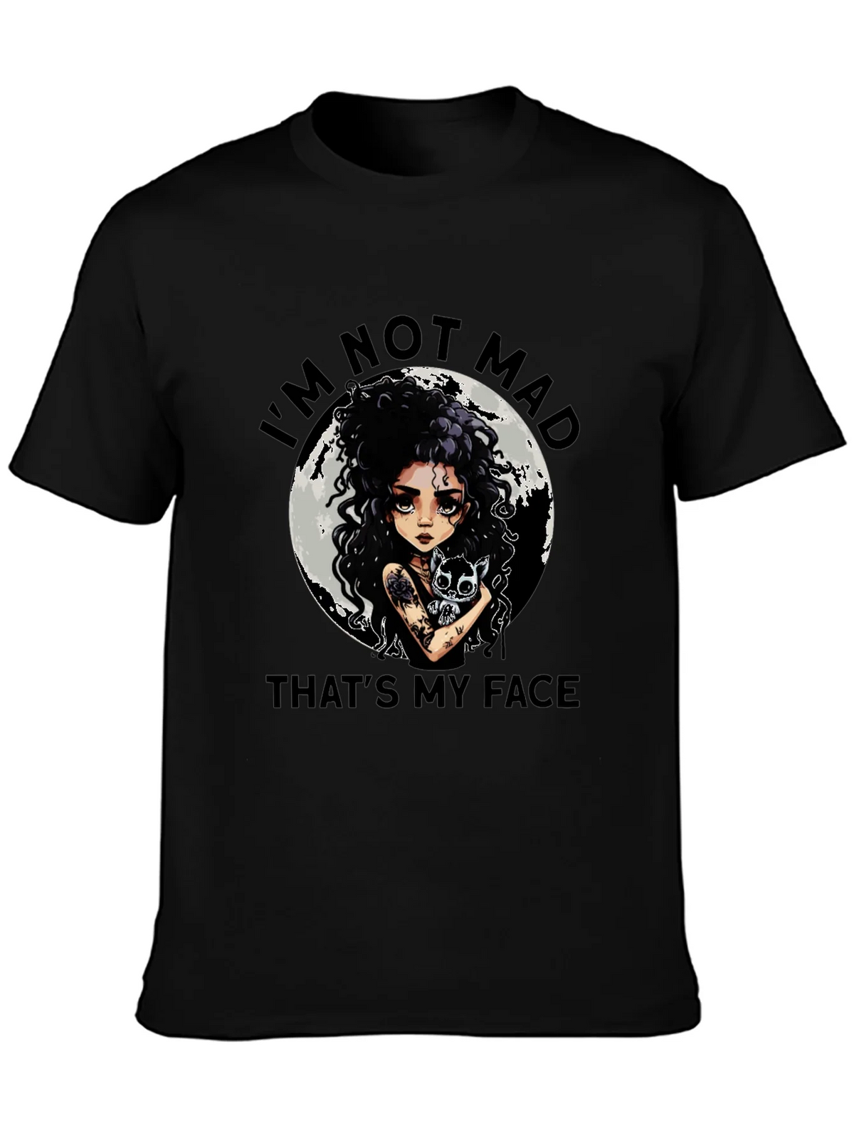 Im Not Mad Thats My Face Graphic Tee product image 3