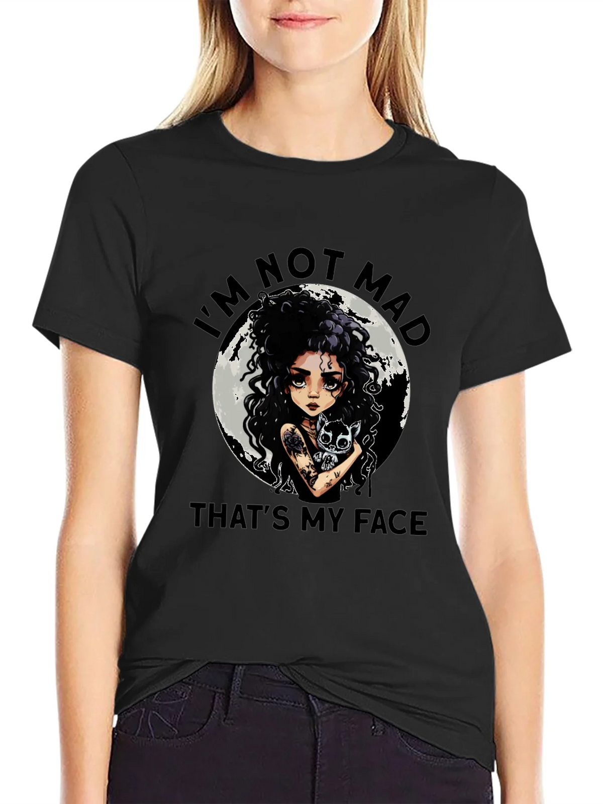 Im Not Mad Thats My Face Graphic Tee product image 2