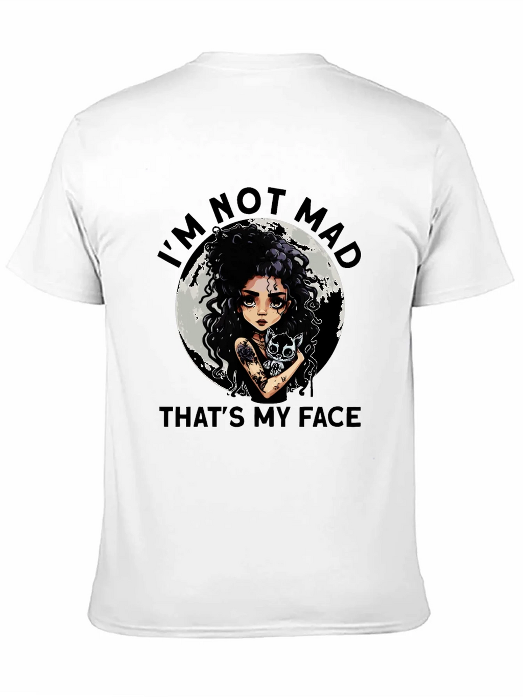 Im Not Mad Thats My Face Graphic Tee product image 10