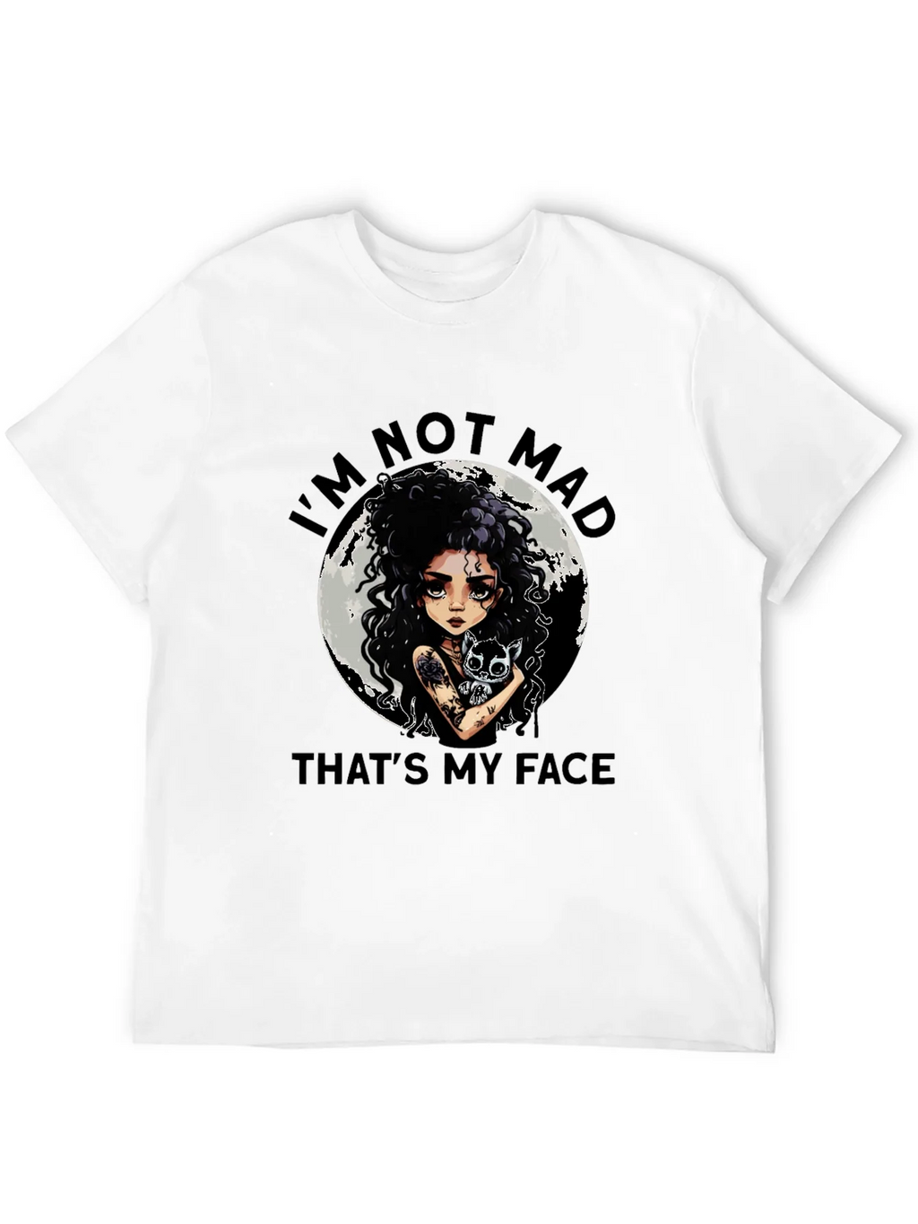 Im Not Mad Thats My Face Graphic Tee product image 11