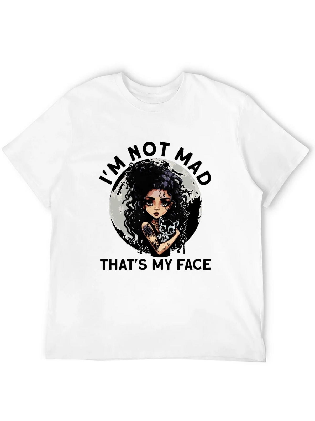 Im Not Mad Thats My Face Graphic Tee product image 11
