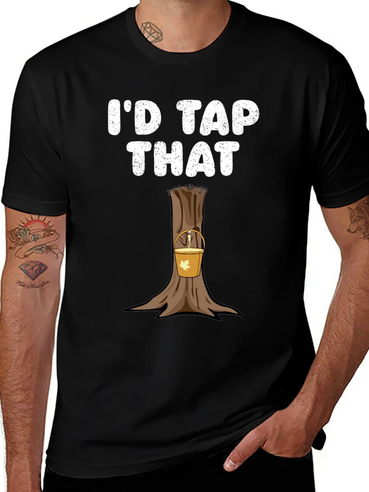 Id Tap That Funny Maple Syrup T-Shirt product image 1