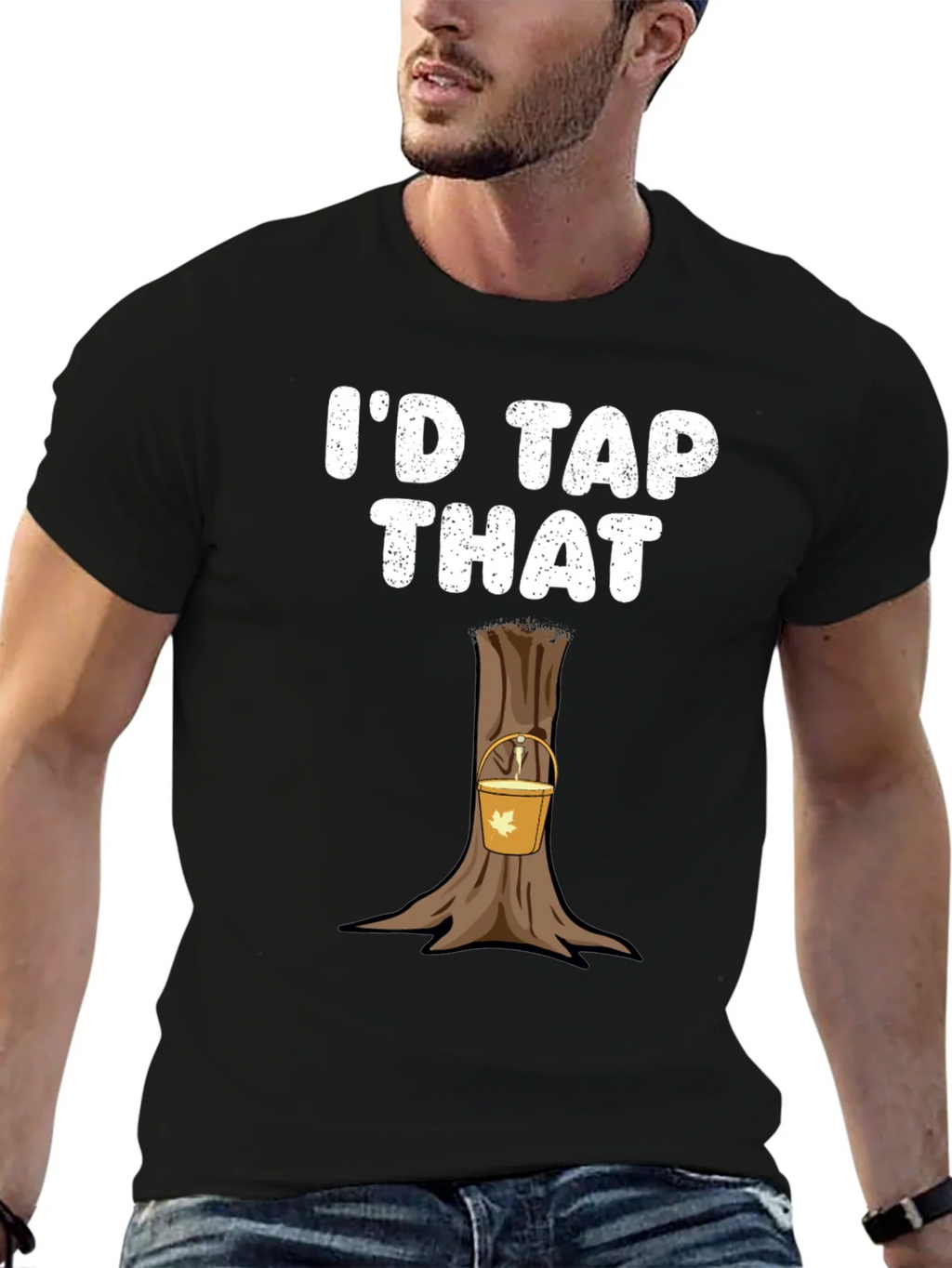 Id Tap That Funny Maple Syrup T-Shirt product image 6