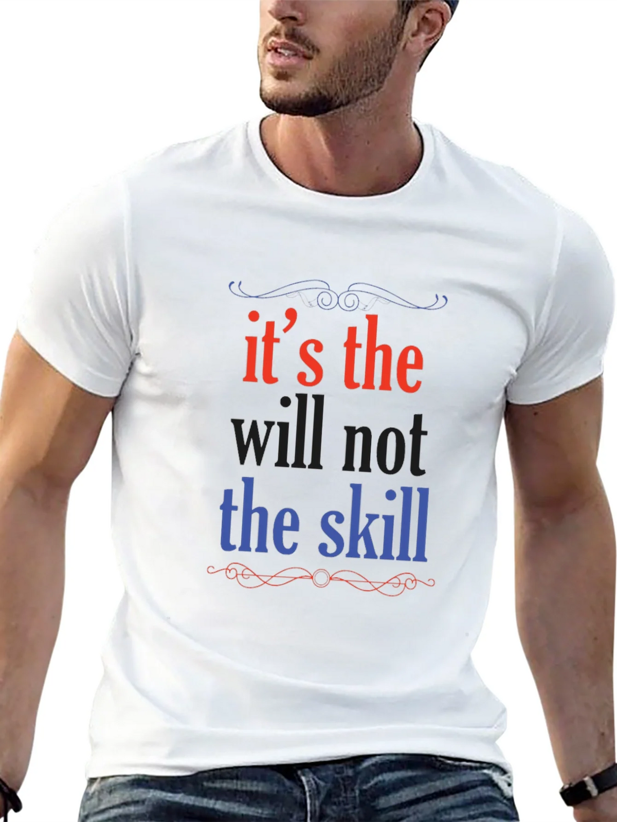 Its the Will Not Skill Graphic Tee product image 12