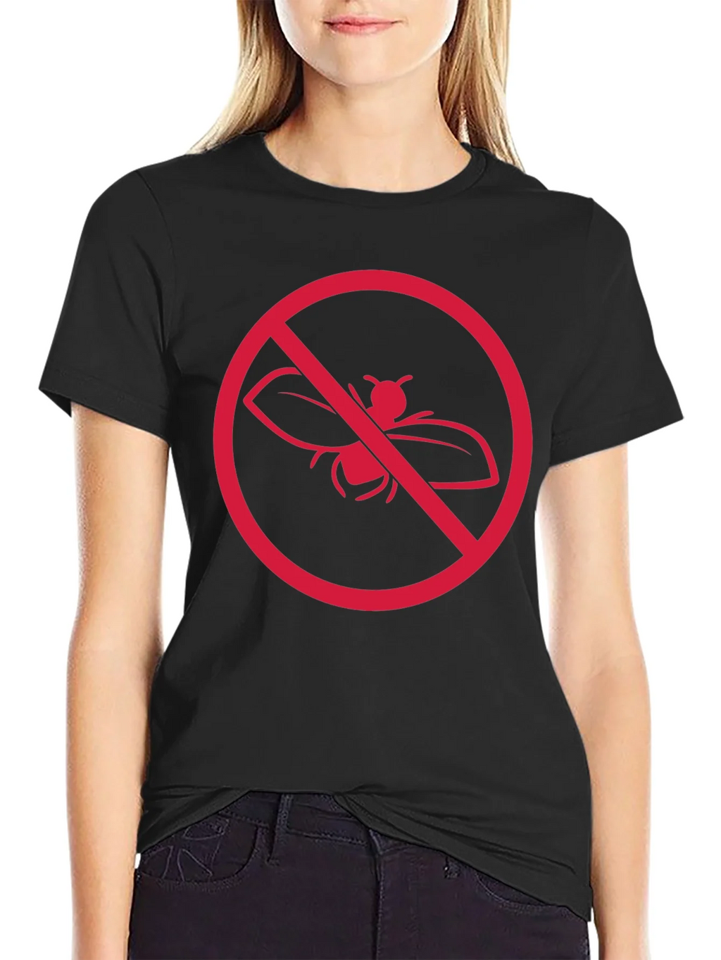 No Bugs Allowed T-Shirt - Funny Insect Humor Tee product image 2