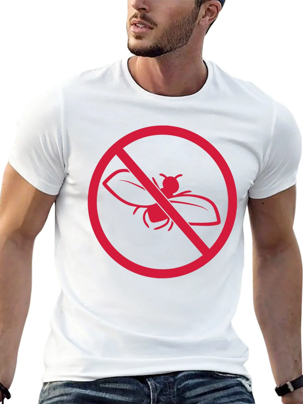No Bugs Allowed T-Shirt - Funny Insect Humor Tee product image 12