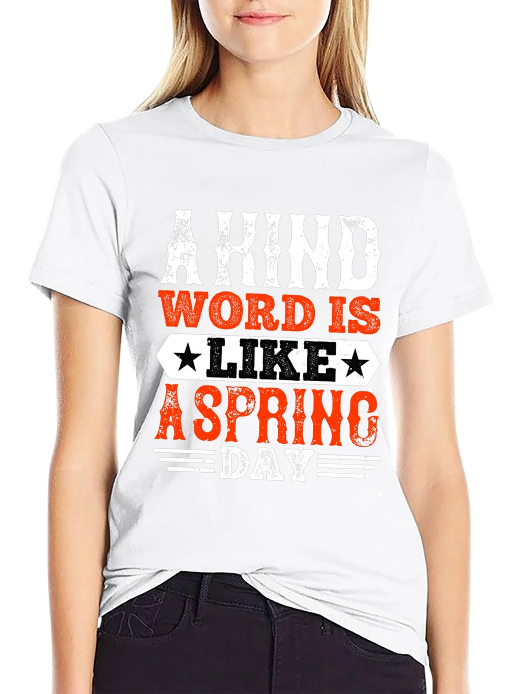 Kind Word Spring Day Graphic Tee - Mens Black T-Shirt product image 8