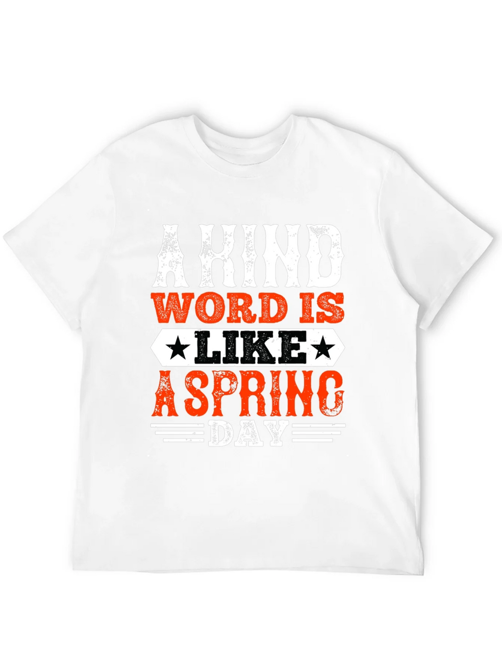 Kind Word Spring Day Graphic Tee - Mens Black T-Shirt product image 11