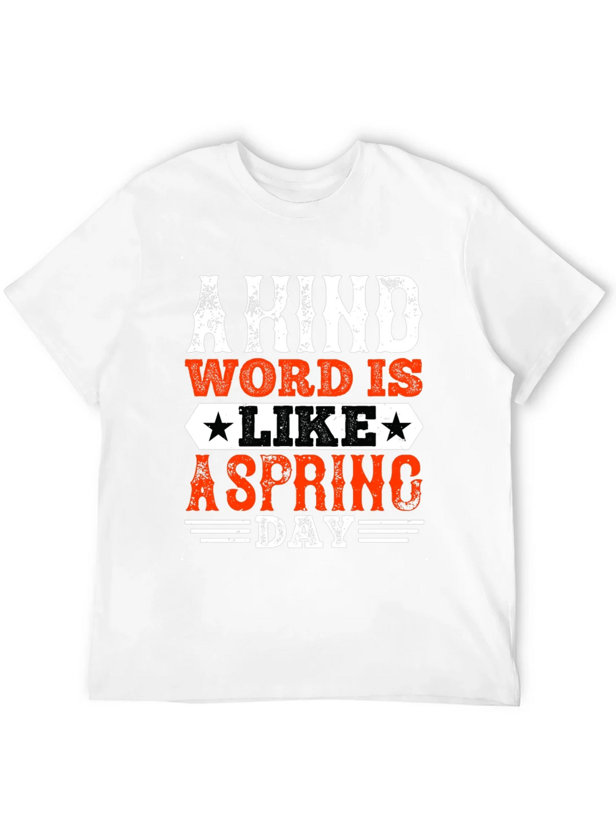 Kind Word Spring Day Graphic Tee - Mens Black T-Shirt product image 11