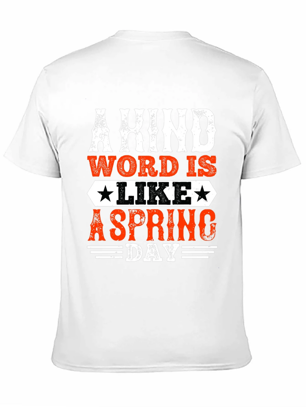 Kind Word Spring Day Graphic Tee - Mens Black T-Shirt product image 10