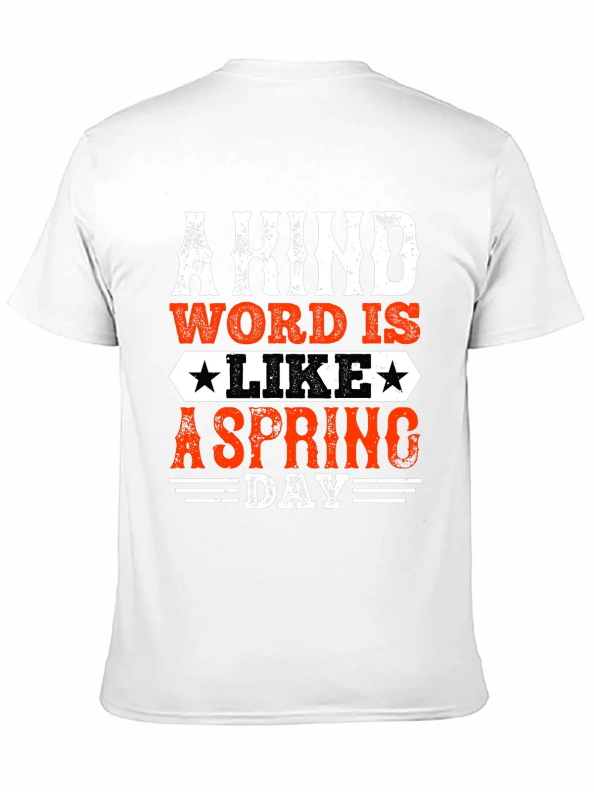 Kind Word Spring Day Graphic Tee - Mens Black T-Shirt product image 10
