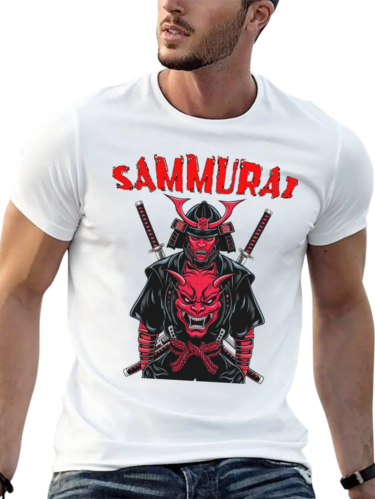 Samurai Graphic T-Shirt: Bold Streetwear product image 12