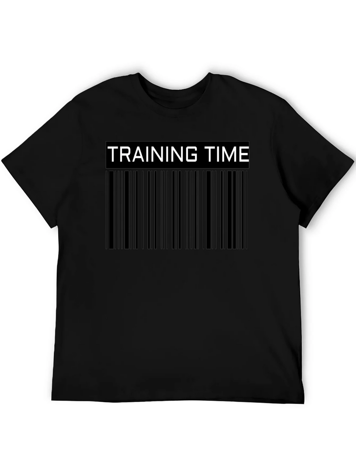 Training Time Barcode T-Shirt product image 5