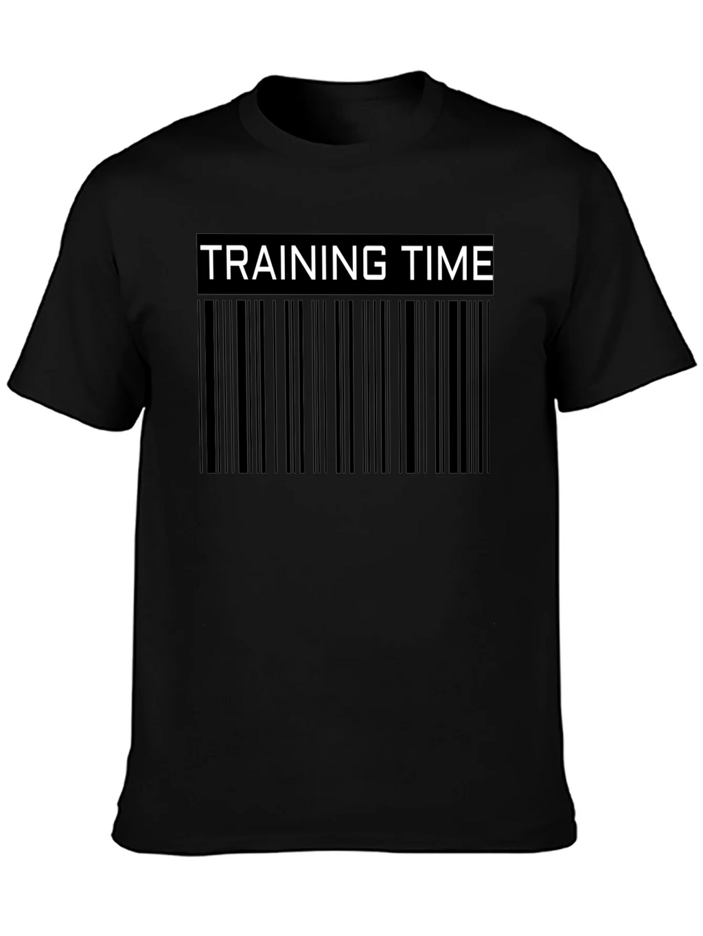 Training Time Barcode T-Shirt product image 3