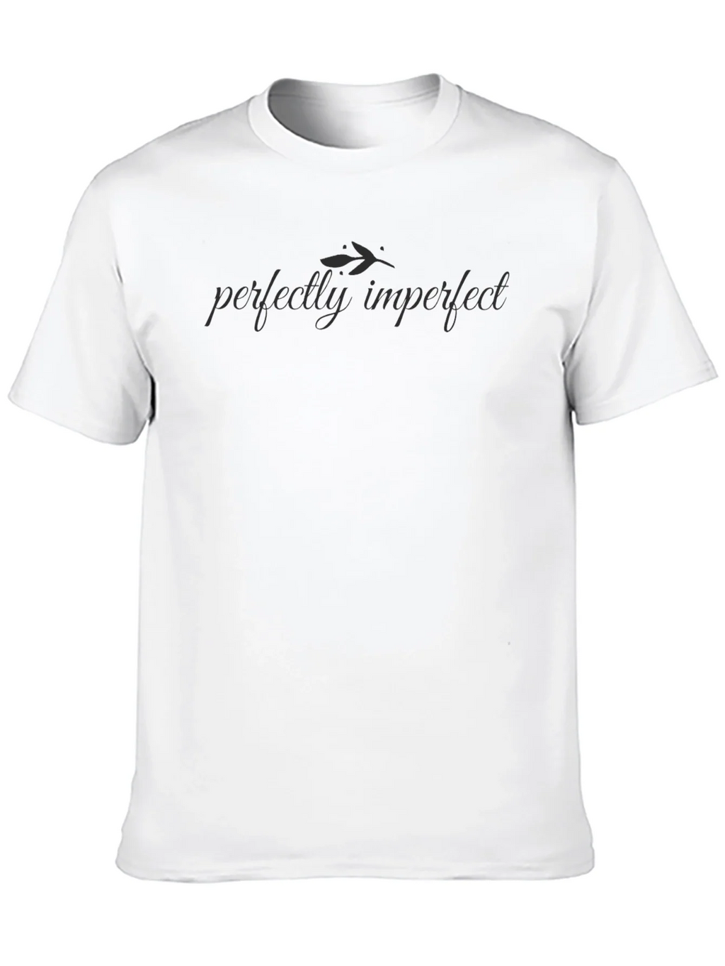 Perfectly Imperfect Black Graphic Tee product image 9