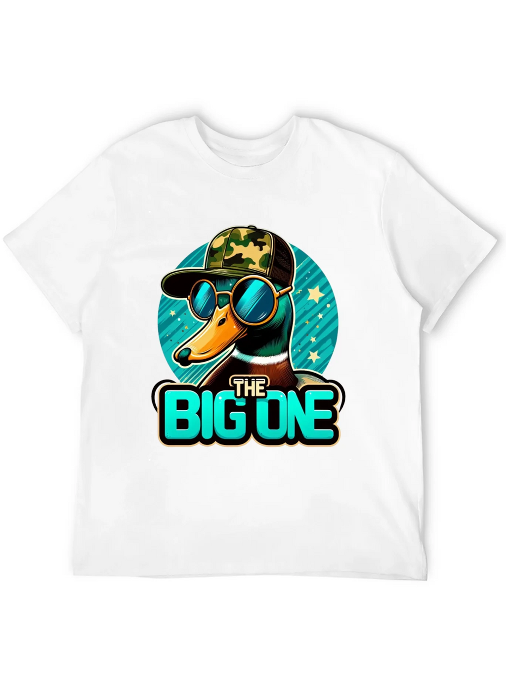 The Big One Duck Graphic T-Shirt