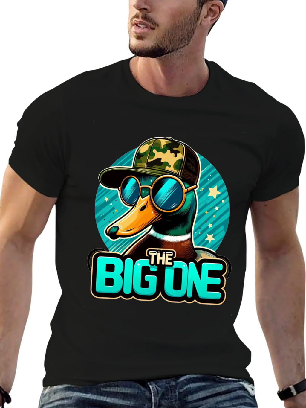 The Big One Duck Graphic T-Shirt