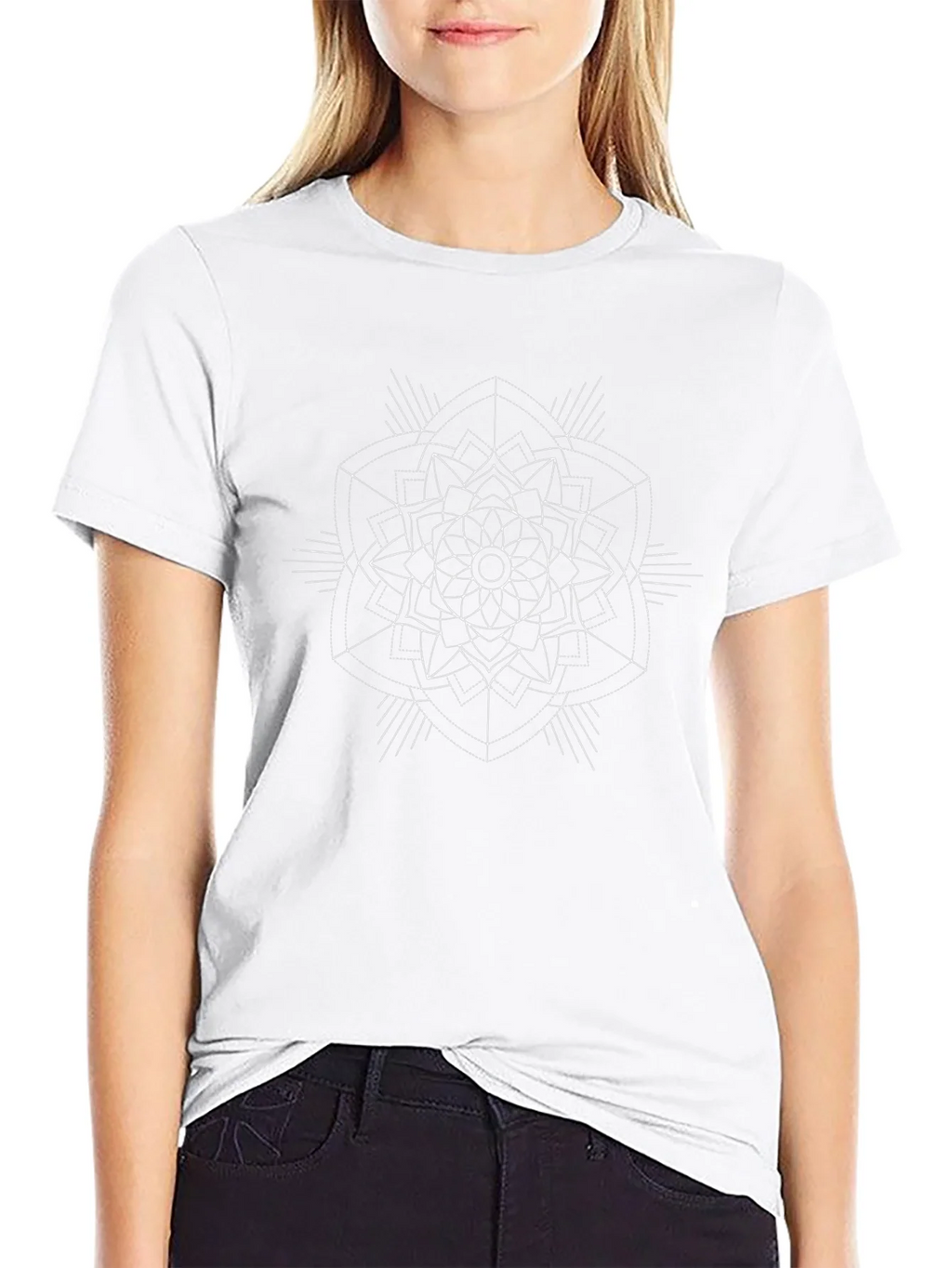 Geometric Mandala Graphic T-Shirt product image 8