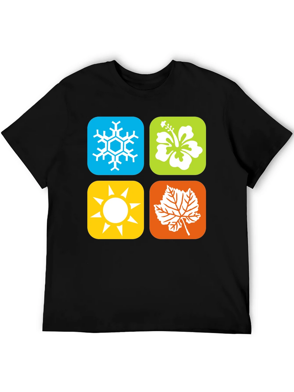 Seasons Graphic Tee - Winter Spring Summer Fall product image 5