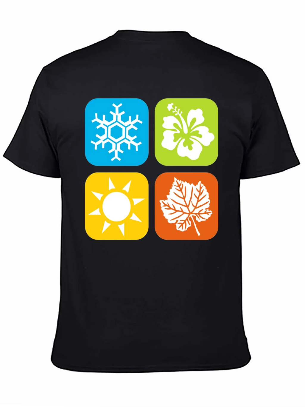 Seasons Graphic Tee - Winter Spring Summer Fall product image 4