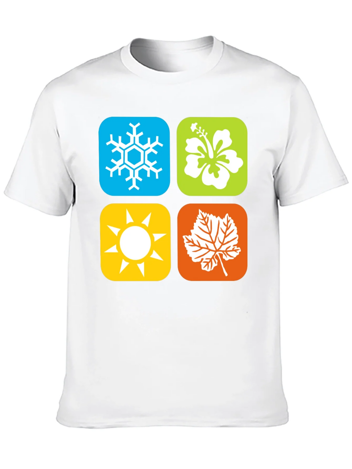 Seasons Graphic Tee - Winter Spring Summer Fall product image 9