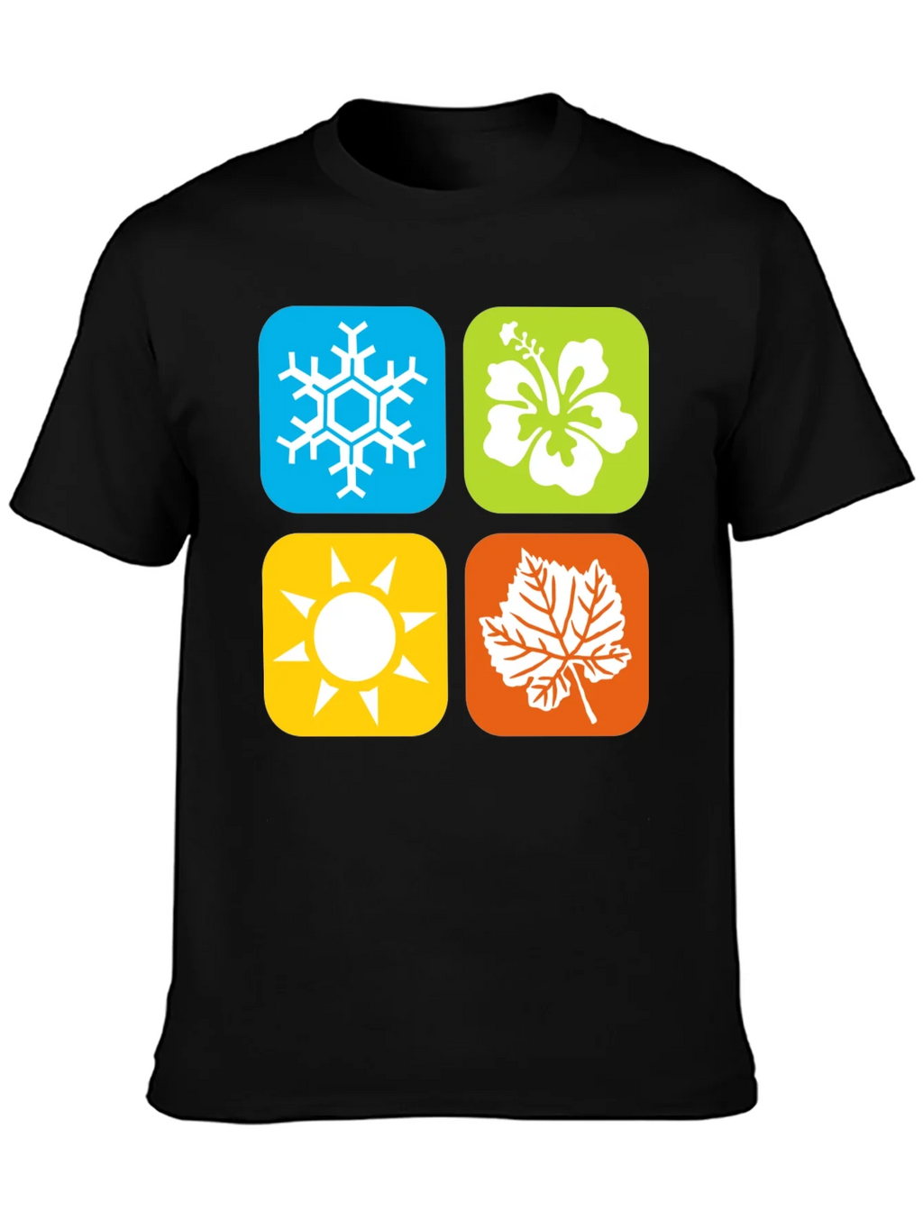 Seasons Graphic Tee - Winter Spring Summer Fall product image 3