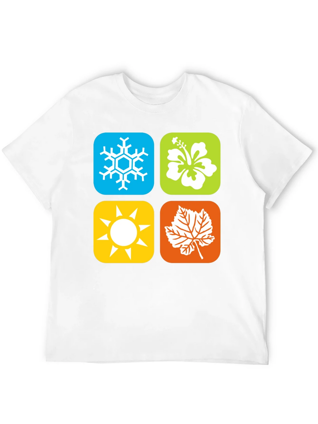 Seasons Graphic Tee - Winter Spring Summer Fall product image 11