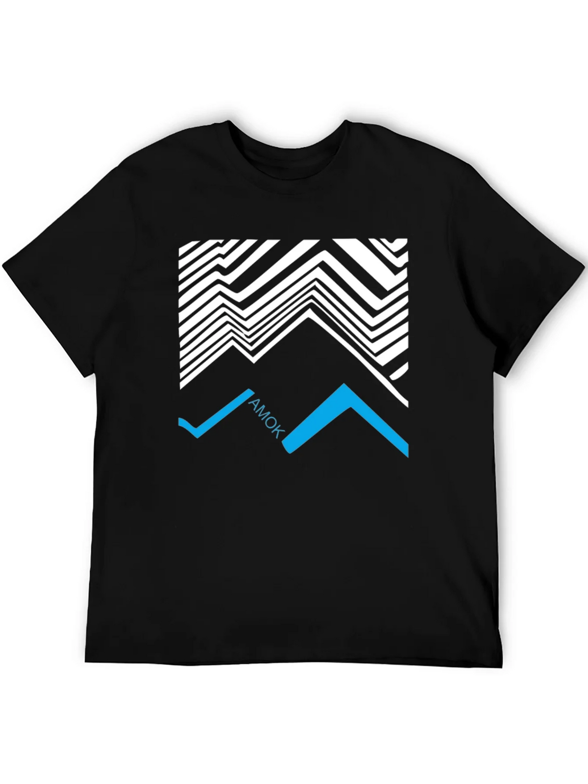 Abstract AMOK Graphic Tee - Black product image 5