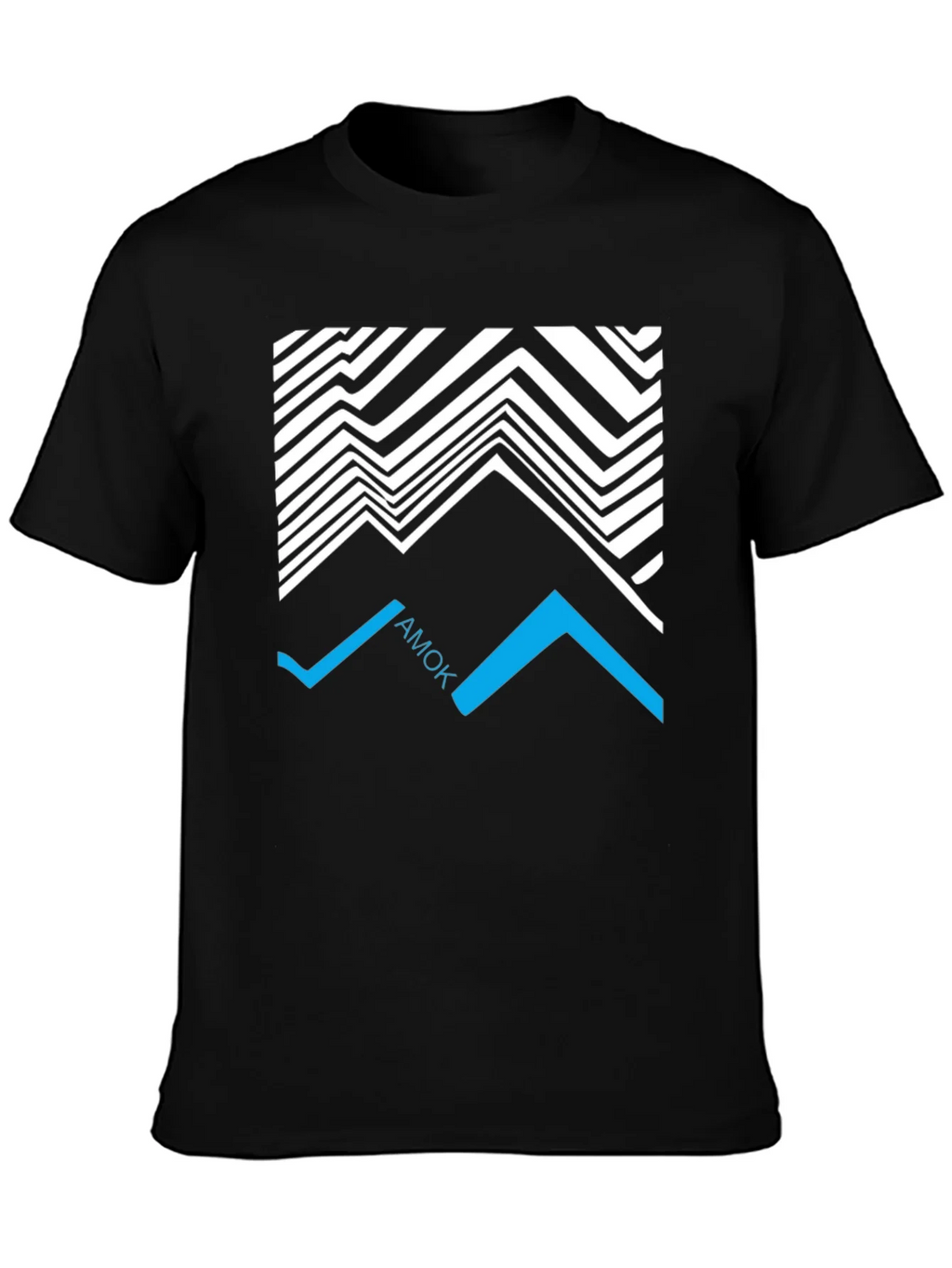 Abstract AMOK Graphic Tee - Black product image 3