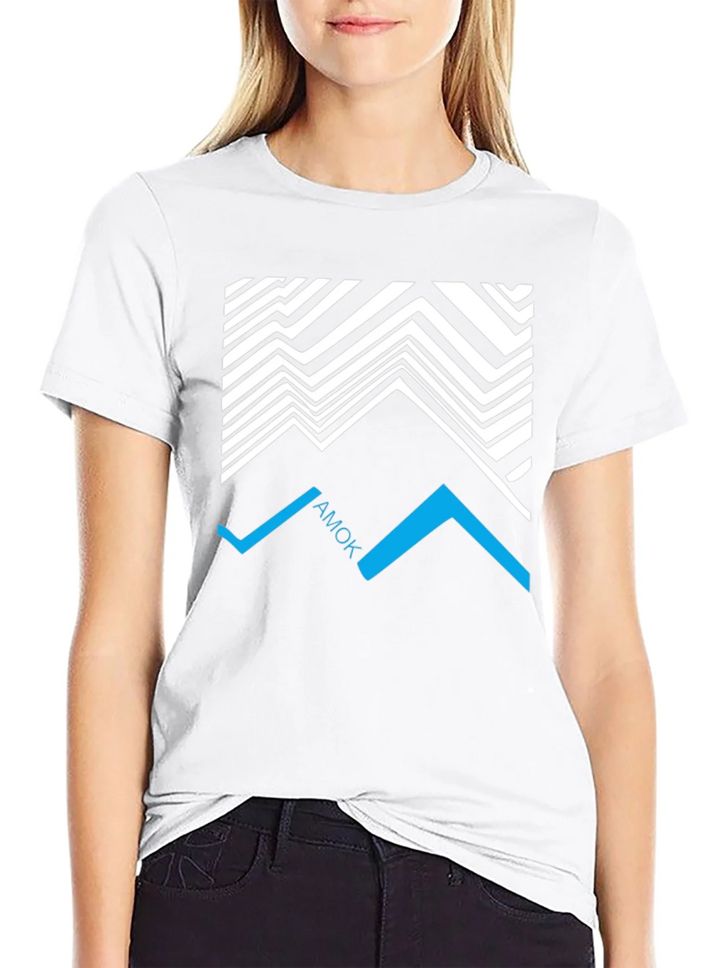 Abstract AMOK Graphic Tee - Black product image 8