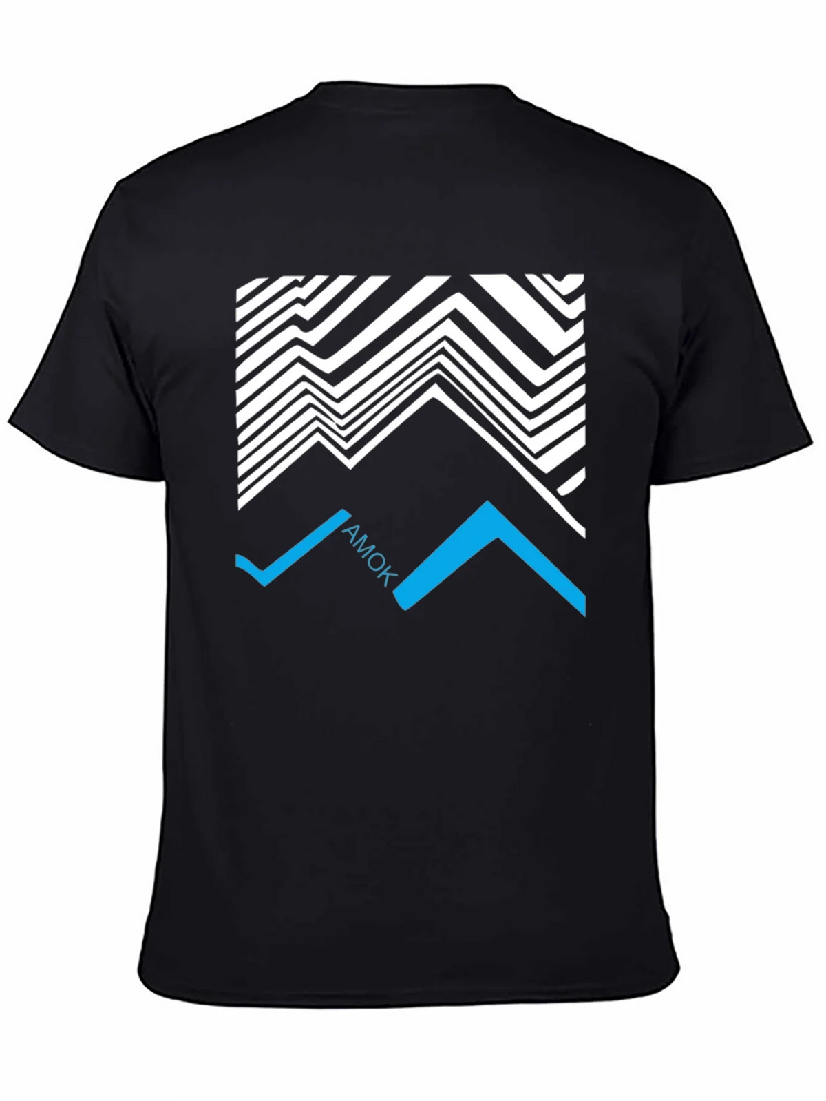 Abstract AMOK Graphic Tee - Black product image 4