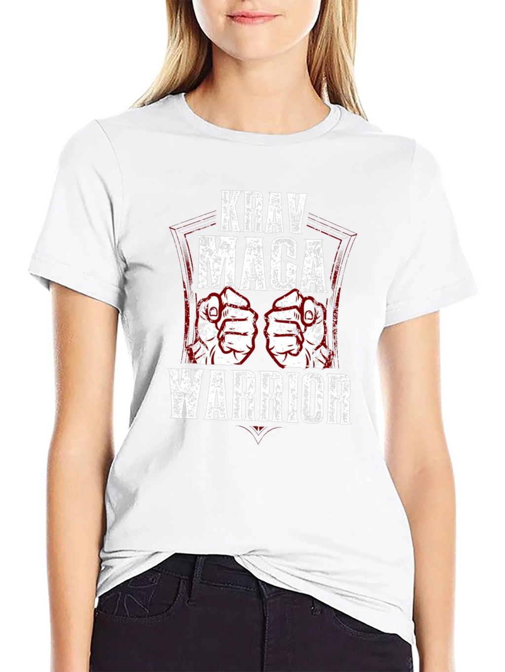 Krav Maga Warrior Graphic T-Shirt Martial Arts Tee product image 8