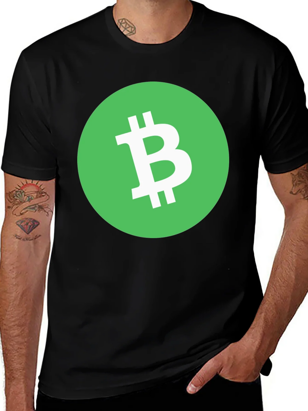Bitcoin Cash BCH Logo T-Shirt Crypto Tee product image 1