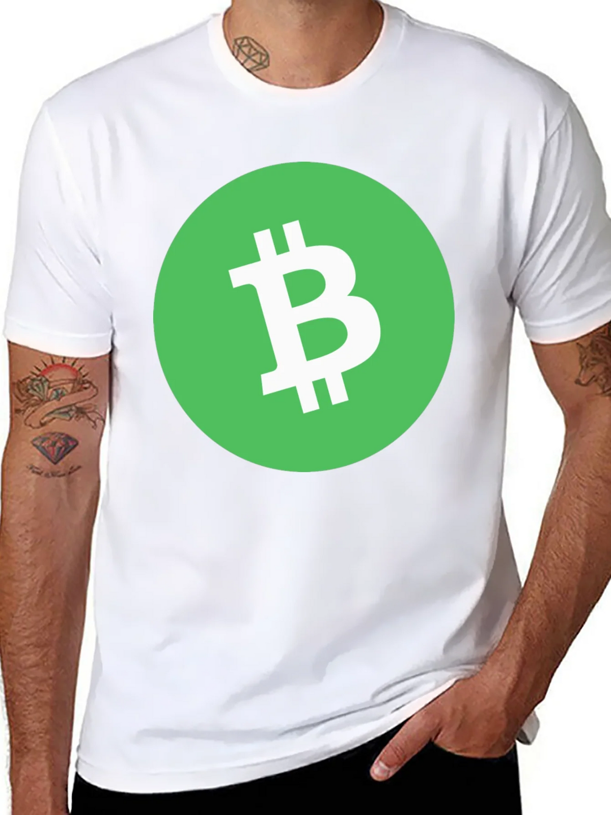 Bitcoin Cash BCH Logo T-Shirt Crypto Tee product image 7