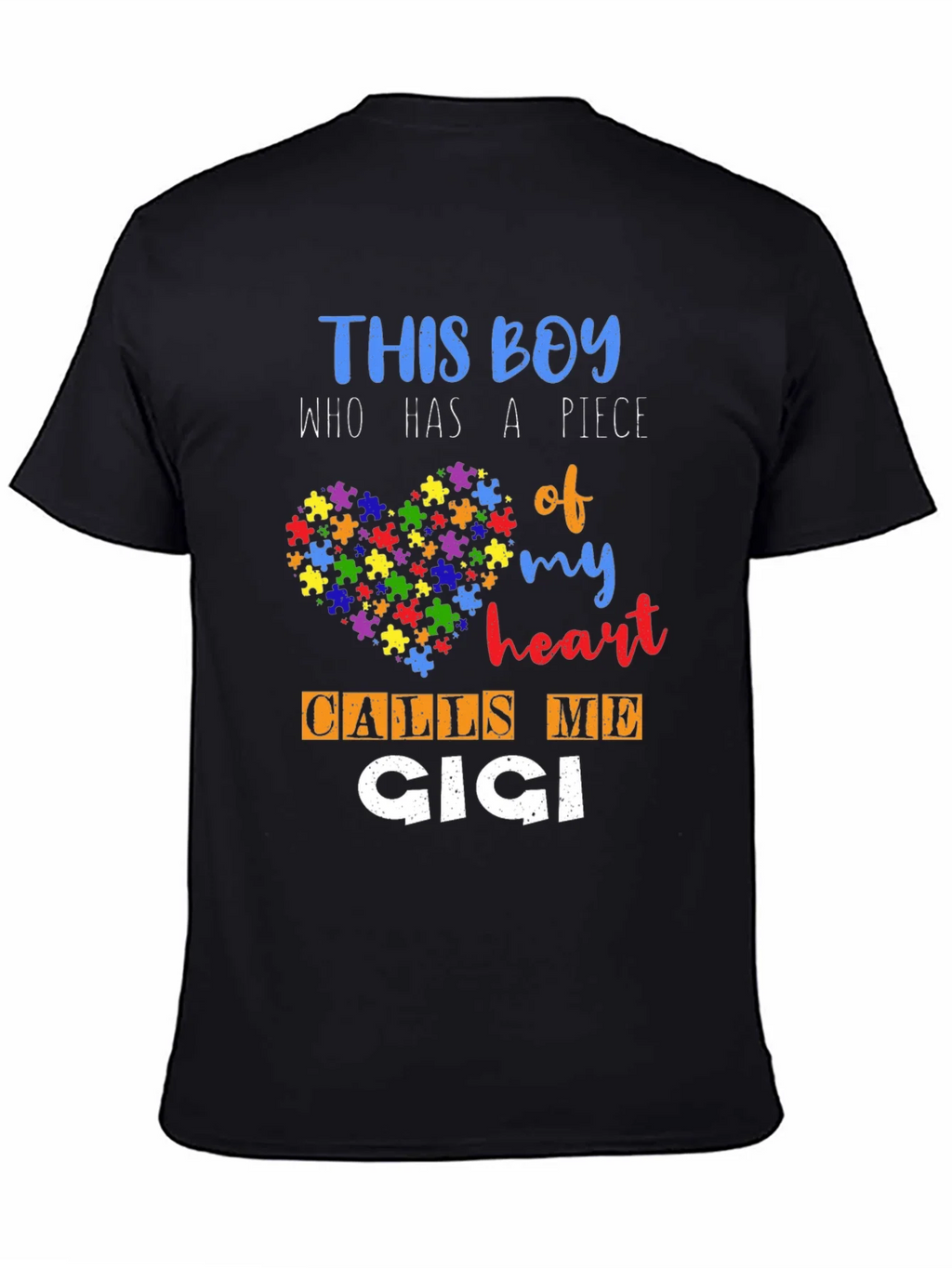 Autism Awareness This Boy Calls Me Cici T-Shirt product image 4