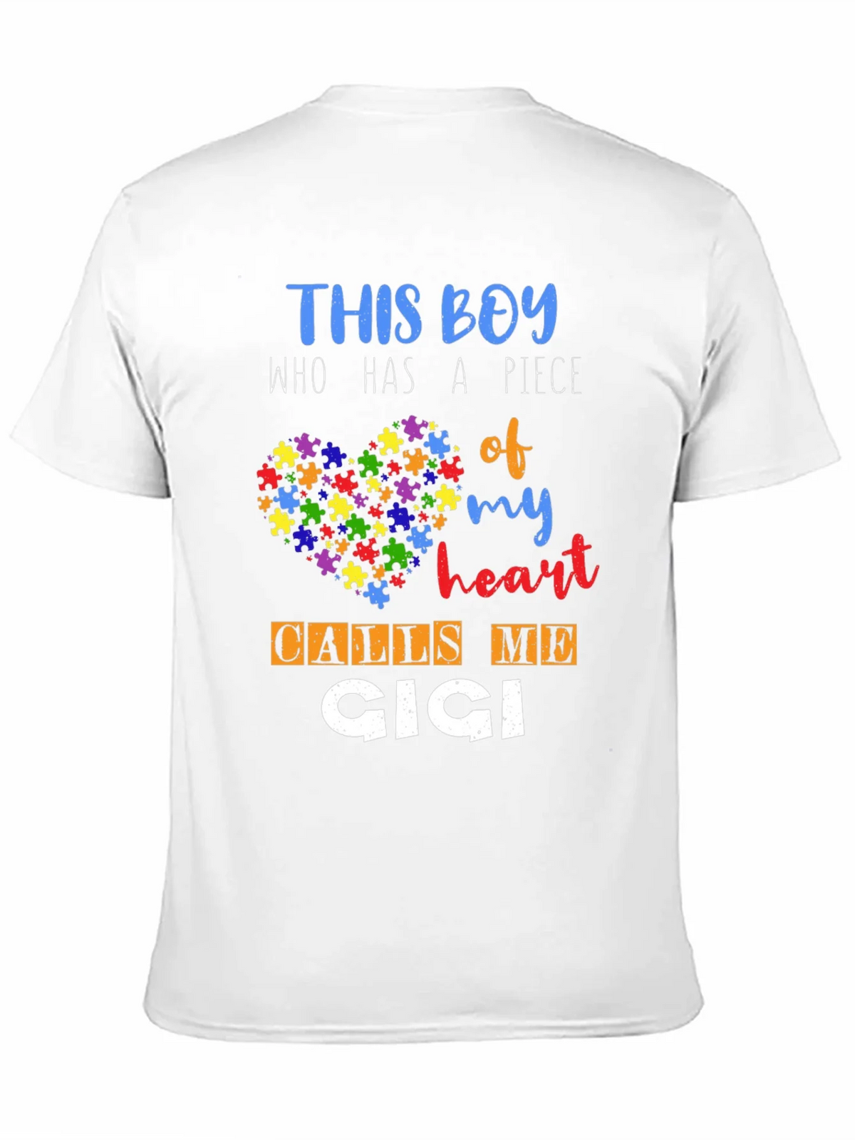 Autism Awareness This Boy Calls Me Cici T-Shirt product image 10