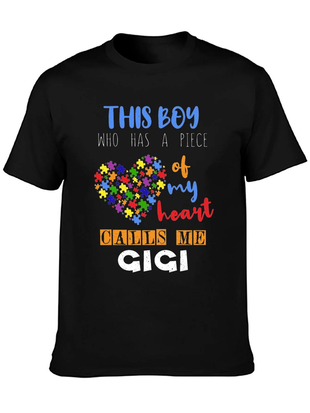 Autism Awareness This Boy Calls Me Cici T-Shirt product image 3